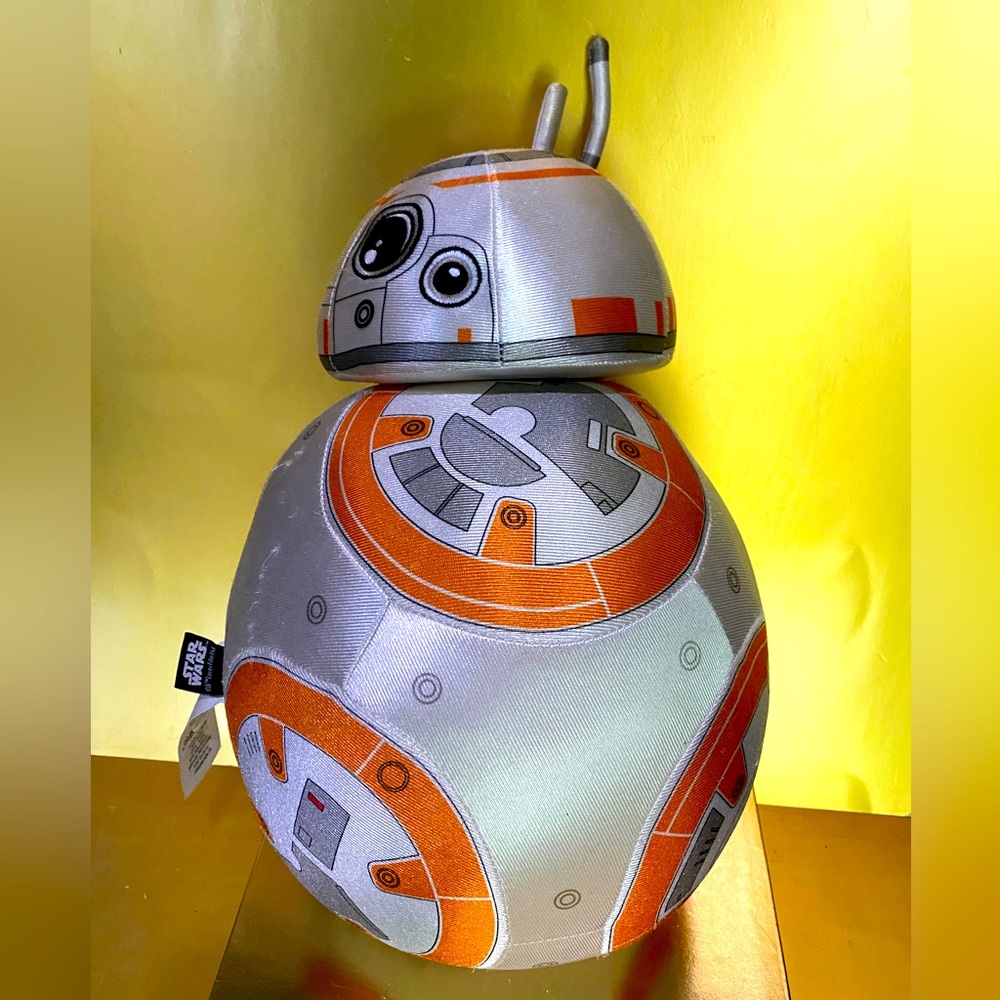 DISNEY STAR WARS BB-8 ROBOT DROID FORCE AWAKENS JUMBO SIZE COLLECTIBLE PLUSH 15”
